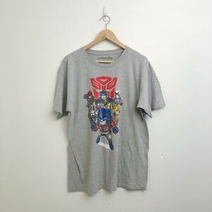 VTG Welovefine Transformers Fan Experience T Shirt Grey Vintage Anime Rare Sz L